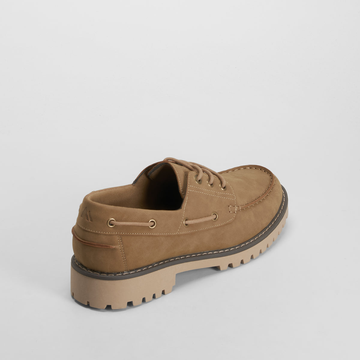 Zapato náutico dentado beige SENDA ROAD