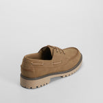 Zapato náutico dentado beige SENDA ROAD