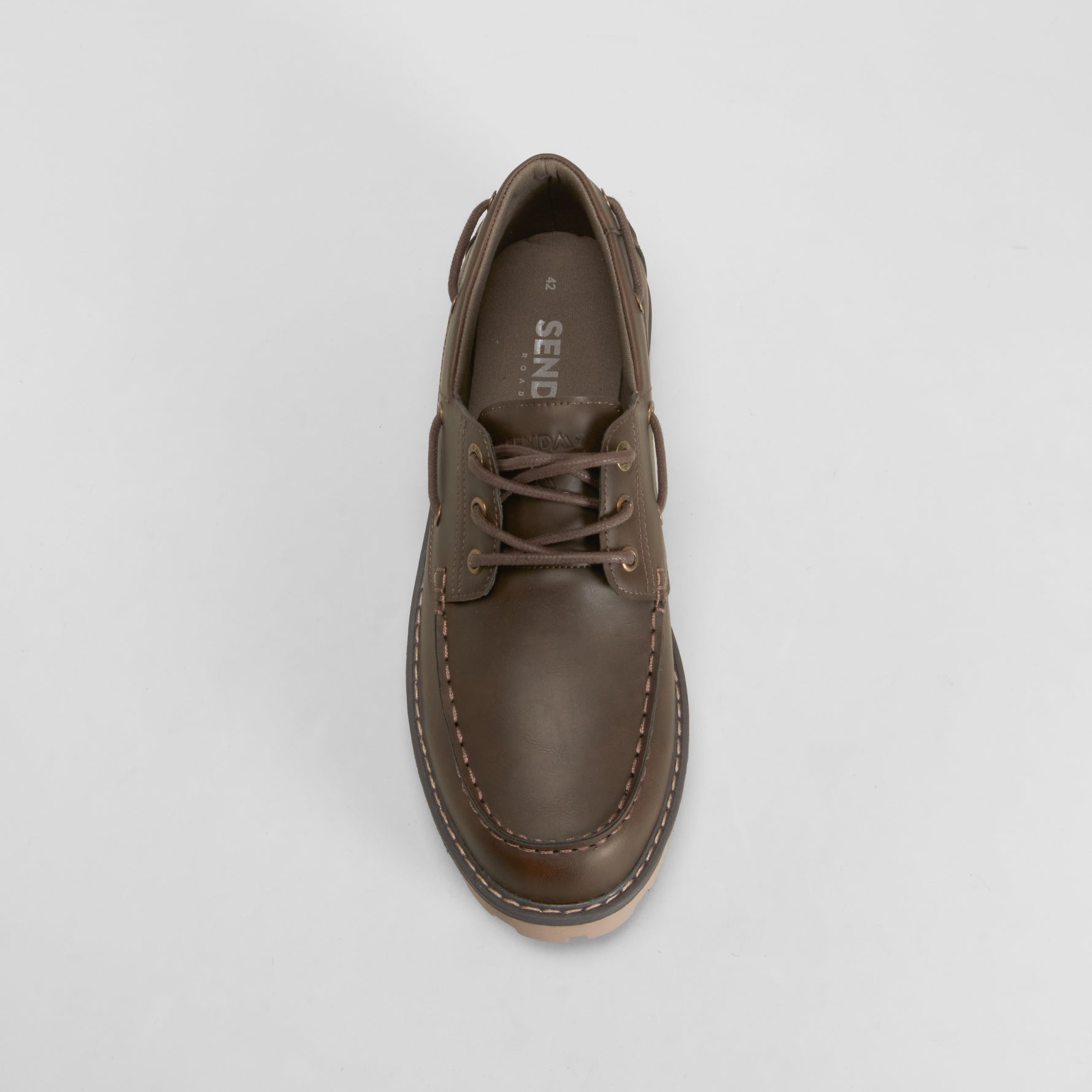 Zapato náutico dentado marrón SENDA ROAD