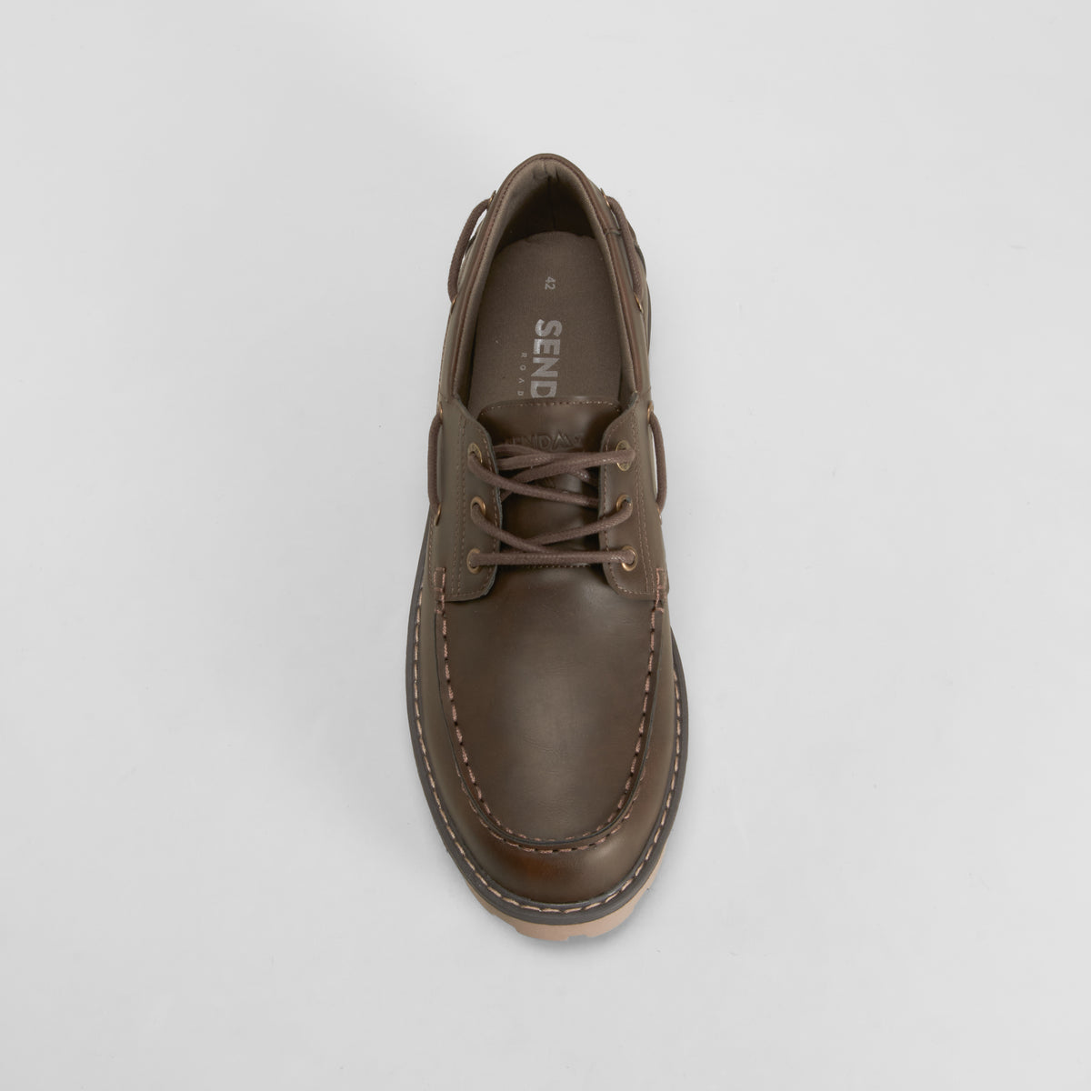 Zapato náutico dentado marrón SENDA ROAD