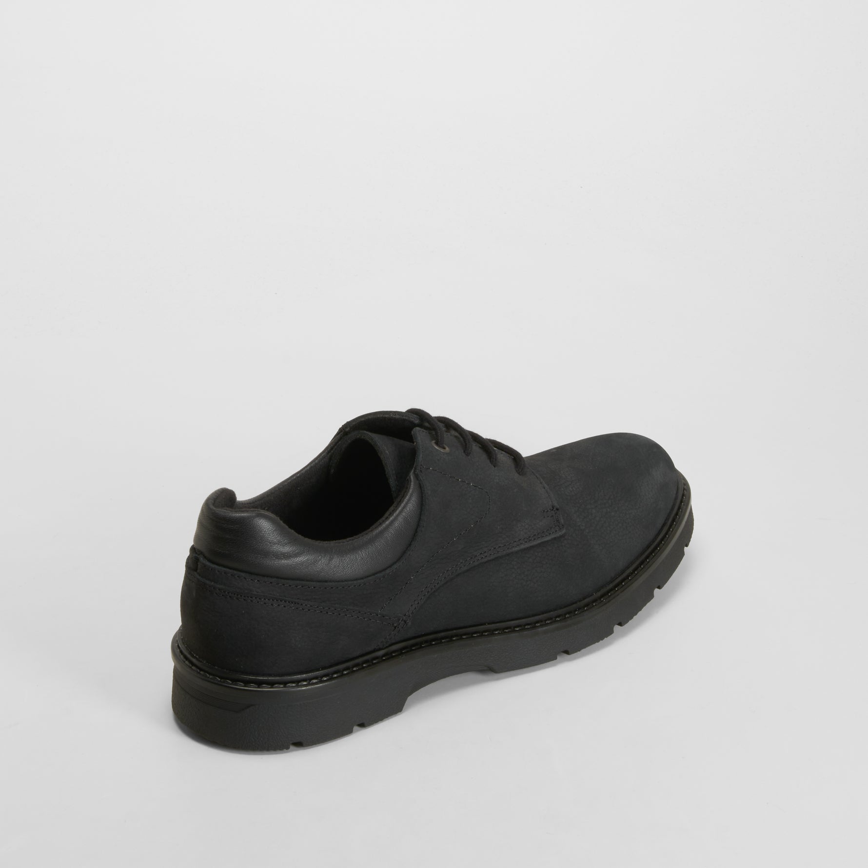 Zapato blucher piel negro SENDA ROAD