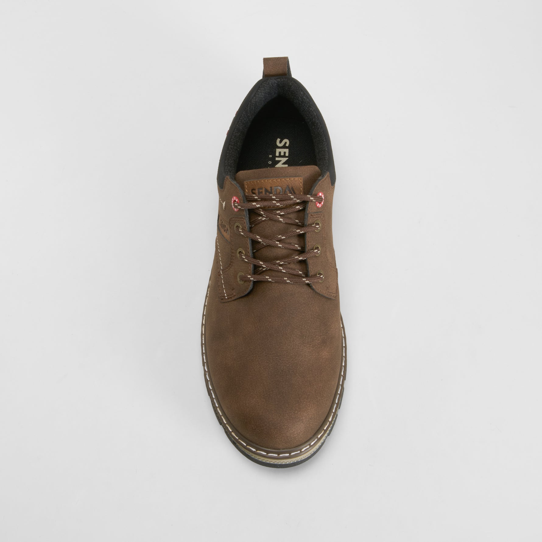 Zapato blucher cordón dentado marrón SENDA ROAD