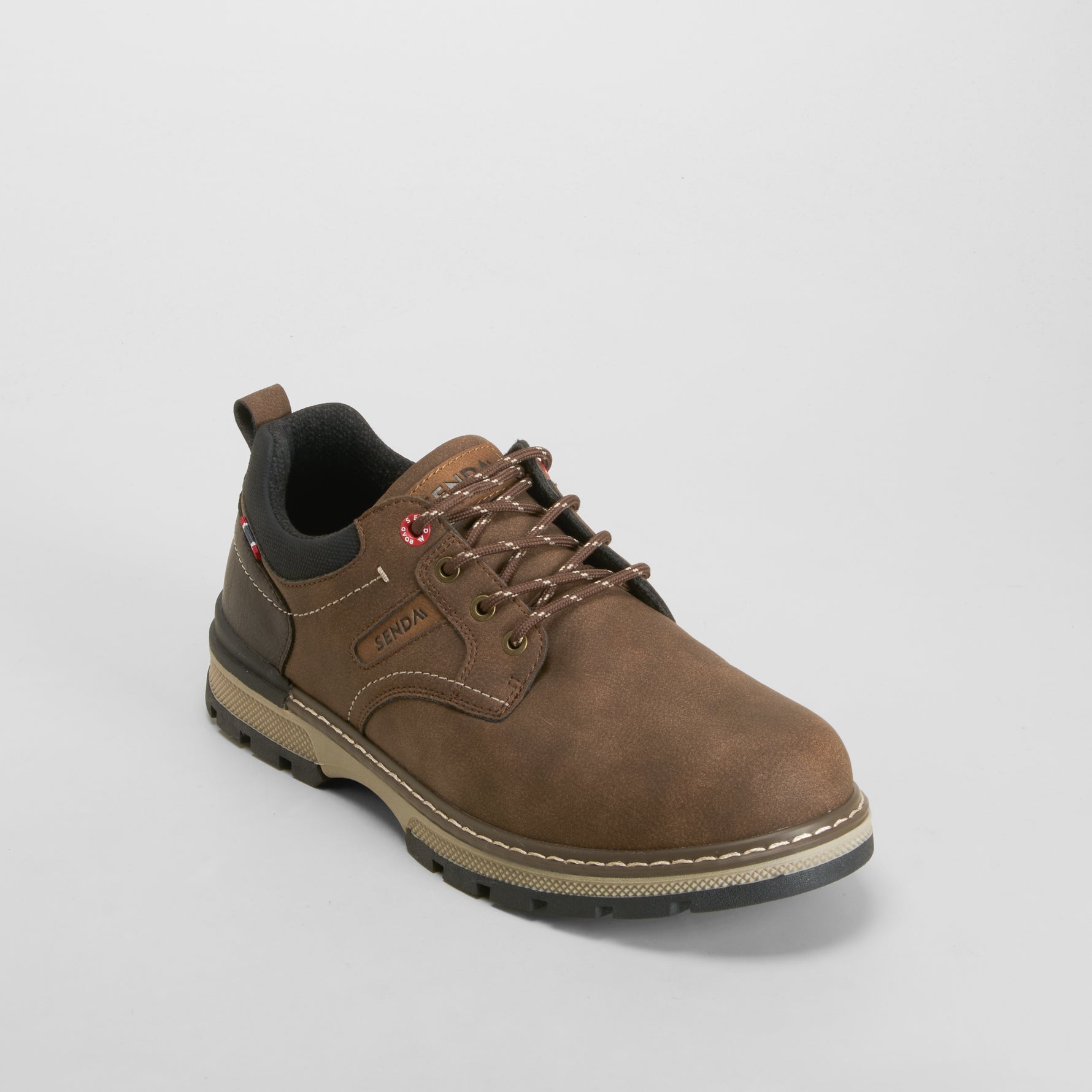 Zapato blucher cordón dentado marrón SENDA ROAD