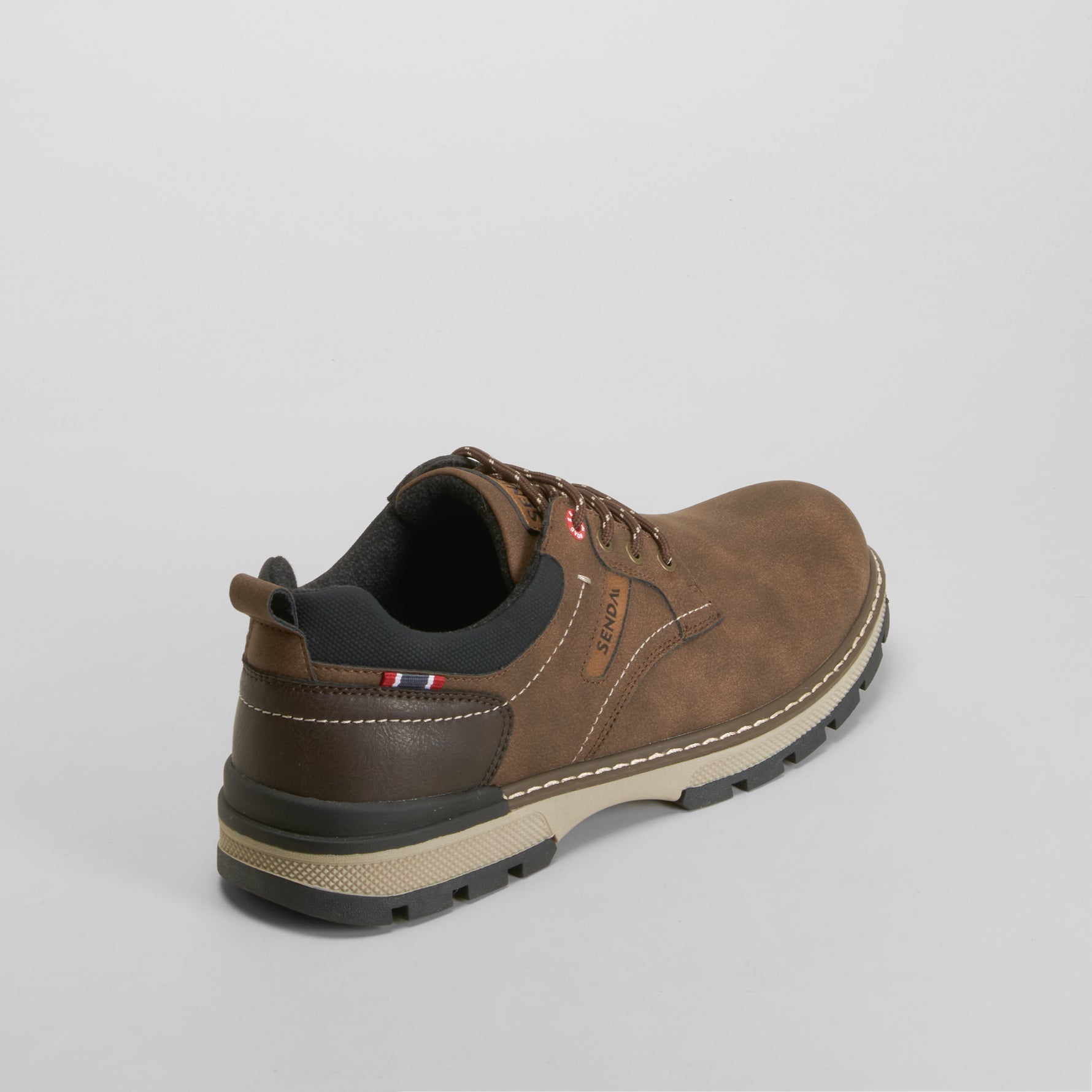 Zapato blucher cordón dentado marrón SENDA ROAD