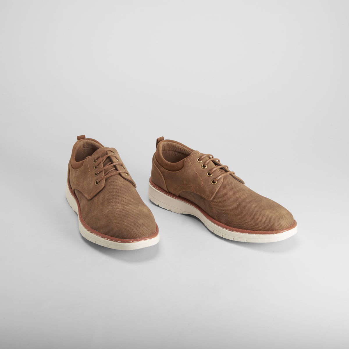 Zapato blucher casual cordones marrón SENDA ROAD