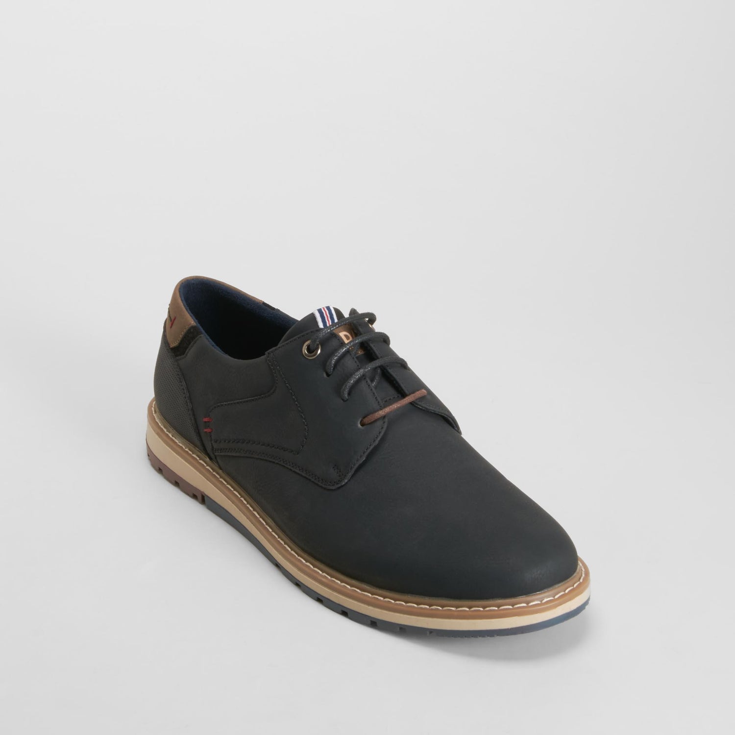 Zapato blucher negro SENDA ROAD