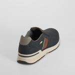 Zapatilla casual negra suela clara SENDA ROAD