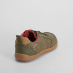 Zapatilla casual verde suela café SENDA ROAD