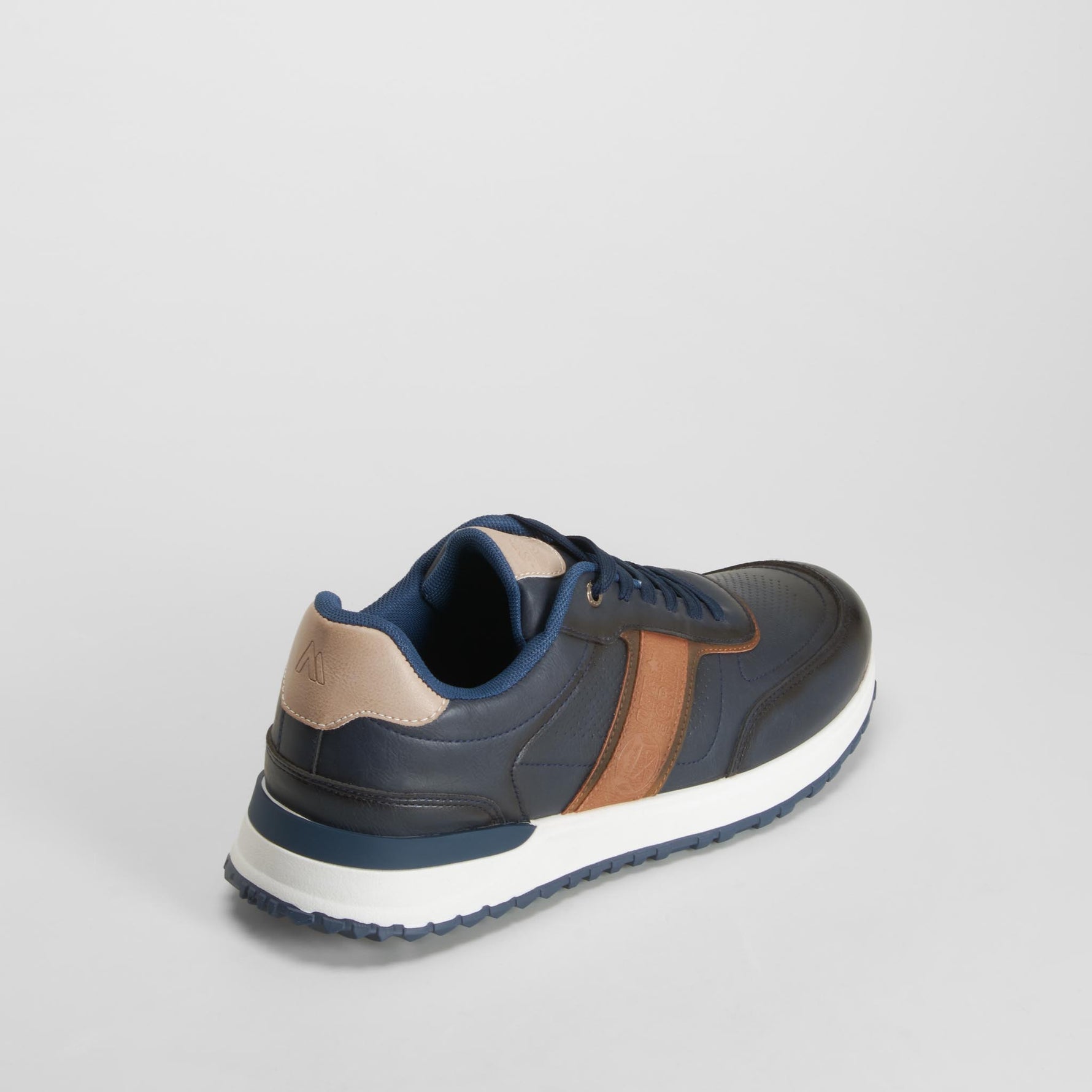 Zapatilla casual retro jogger azul SENDA ROAD
