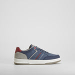 Zapatilla azul suela blanca cordones SENDA ROAD