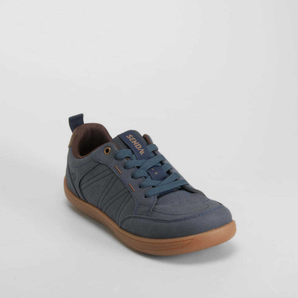 Zapatilla barefoot suela goma azul SENDA ROAD
