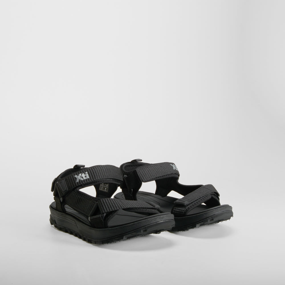 Sandalia deportiva velcro negro XTI