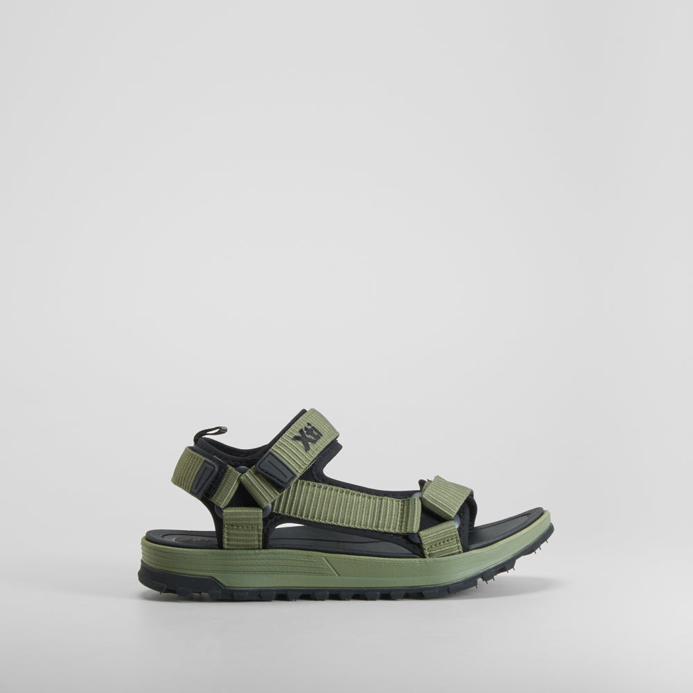 Sandalia deportiva velcro verde XTI