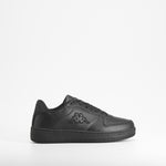 Zapatilla deportiva maserta cordones negra KAPPA