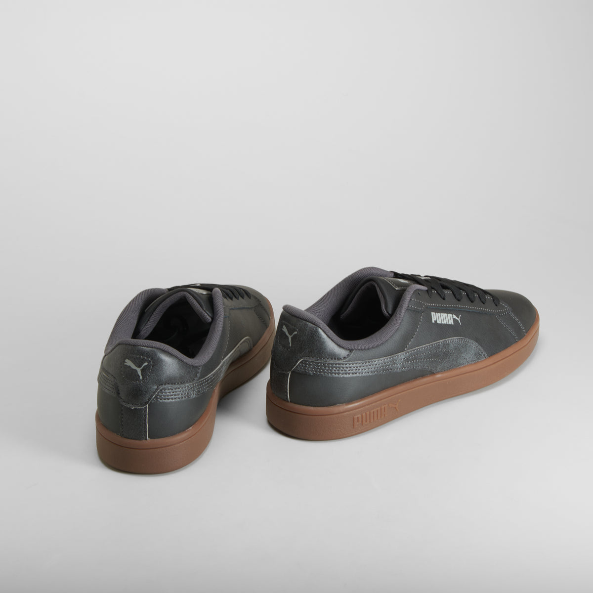Zapatilla Smash LT Crafted Leather negra PUMA