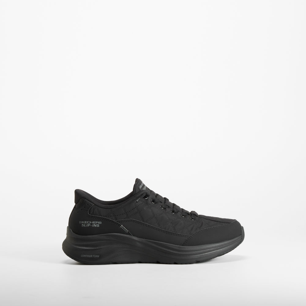Zapatilla slip-ins Contour Foam negro SKECHERS