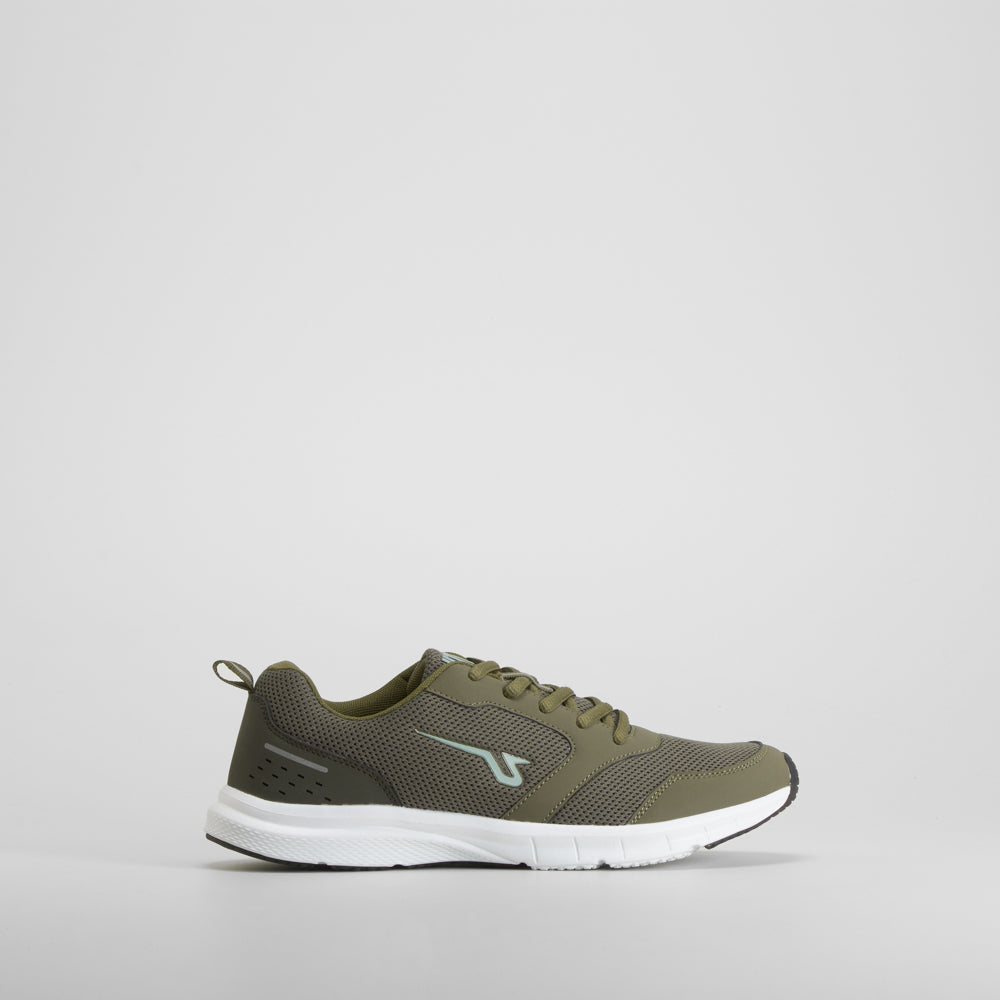 Zapatilla deportiva verde suela blanca UTWO