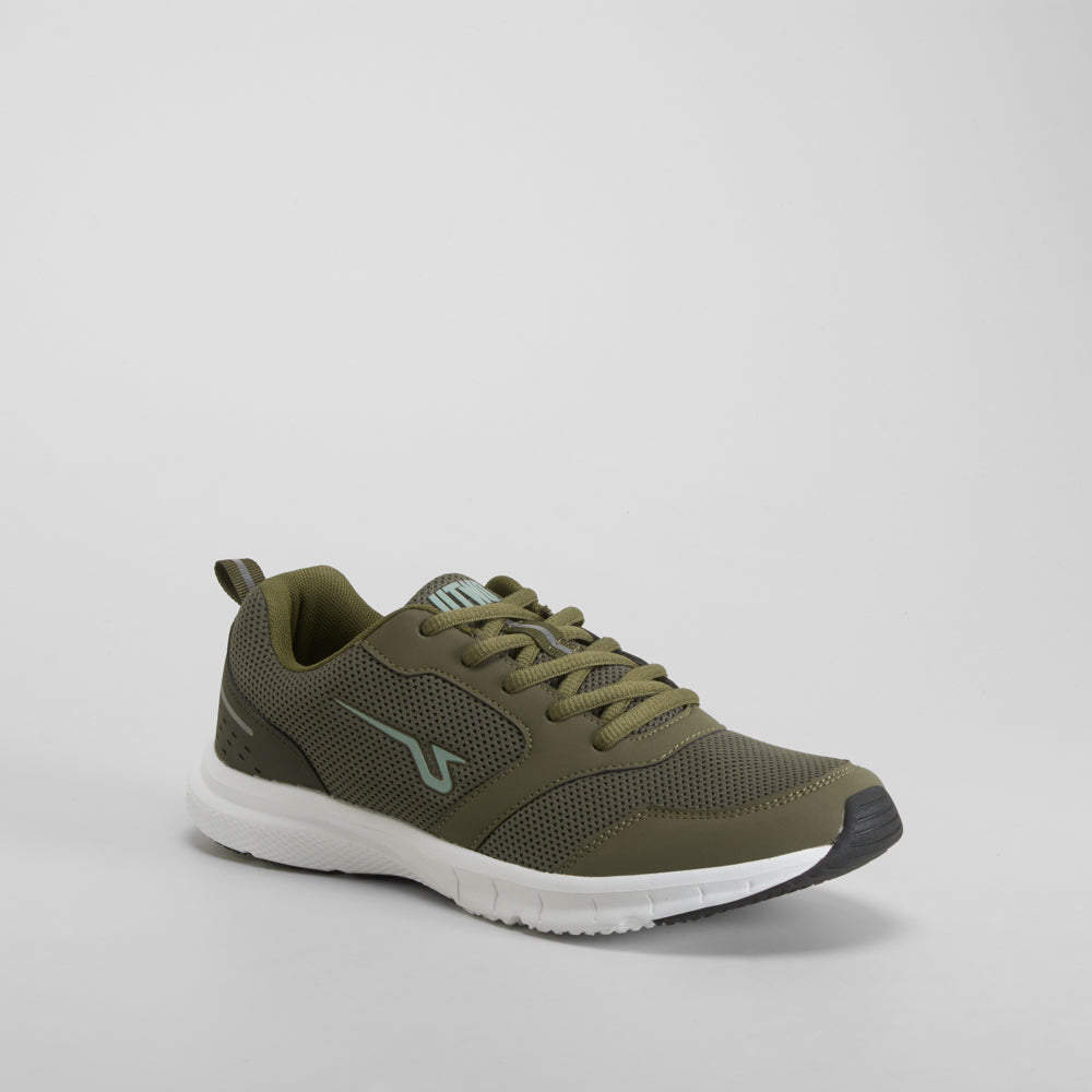 Zapatilla deportiva verde suela blanca UTWO