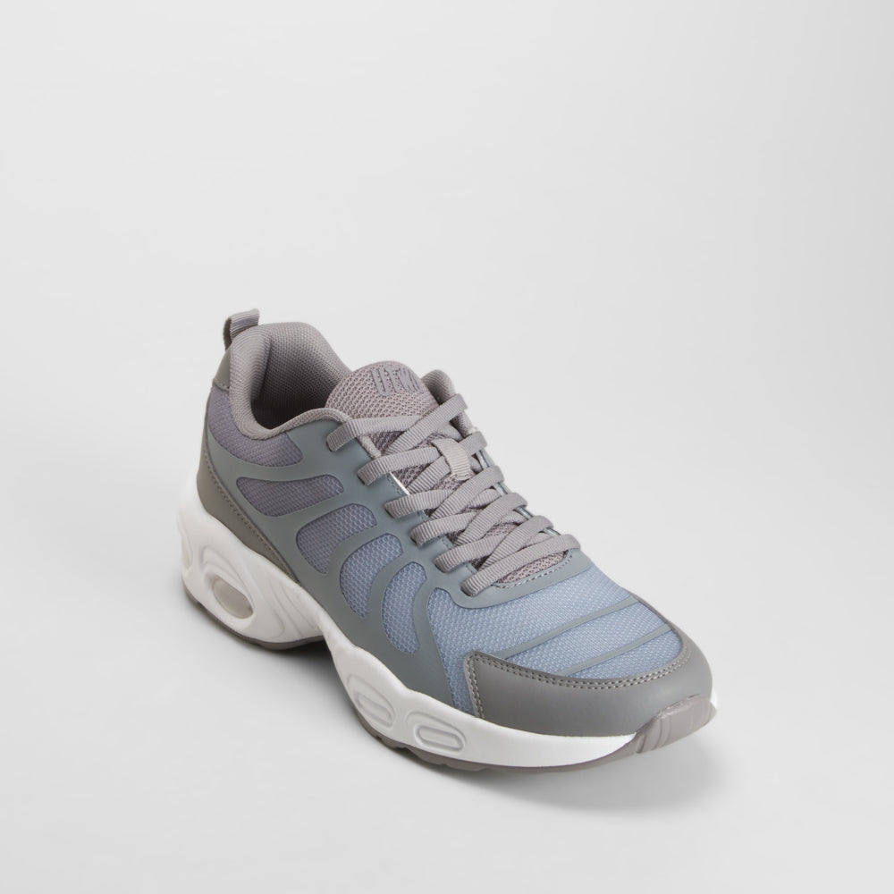 Zapatilla deportiva cordones gris UTWO