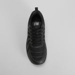 Zapatilla deportiva con cordón negra UTWO