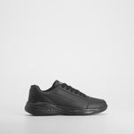Zapatilla deportiva negra con cordones UTWO