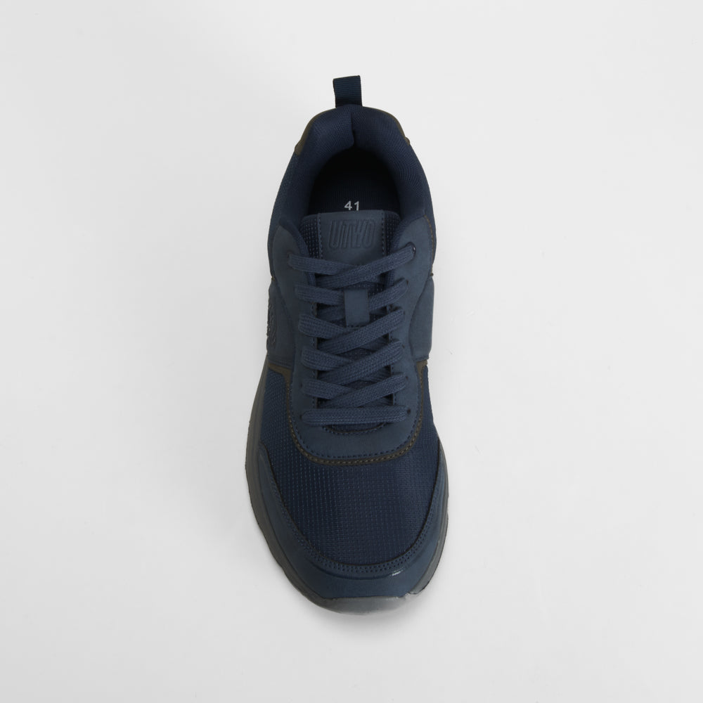 Deportiva walking cordones azul UTWO
