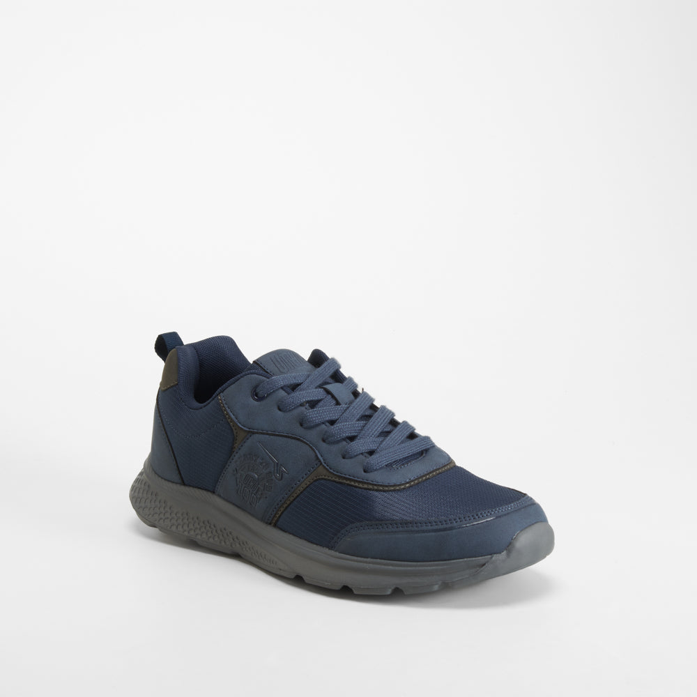 Deportiva walking cordones azul UTWO