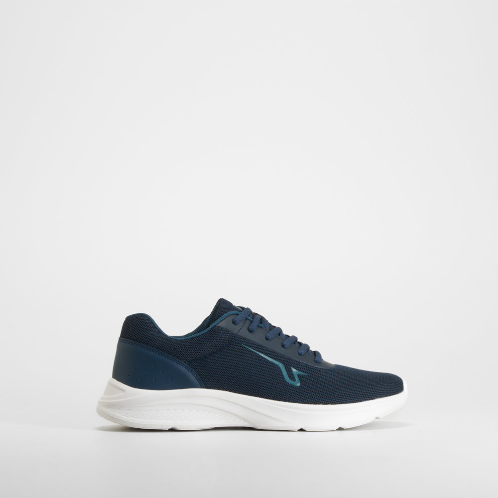 Deportiva walking transpirable azul UTWO