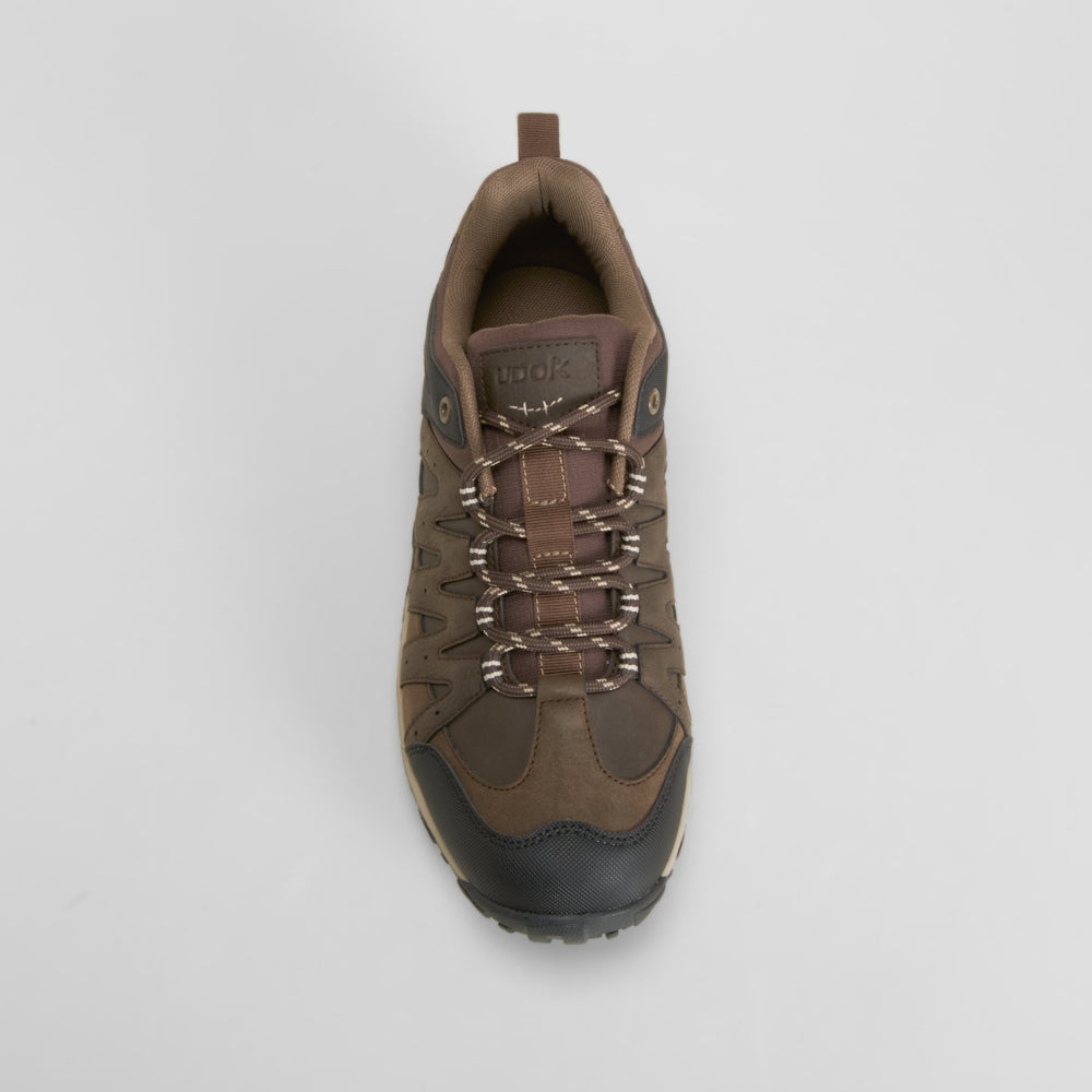 Zapatilla deportiva trekking marrón UDOK