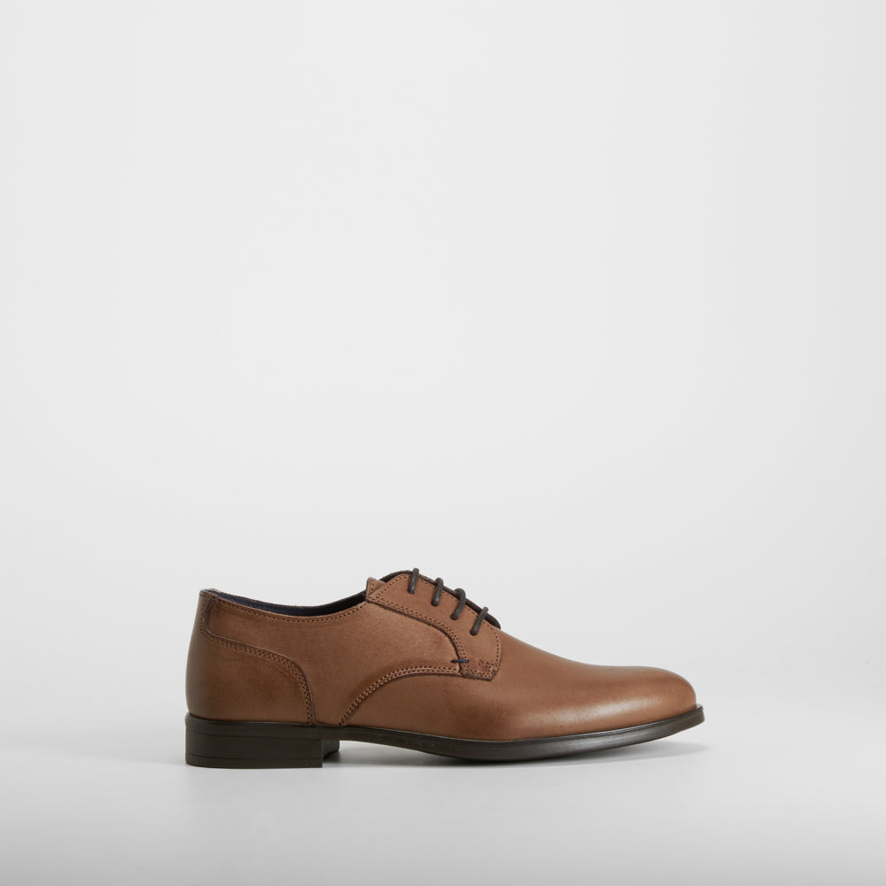 Blucher vestir piel marrón MR. HANSEN