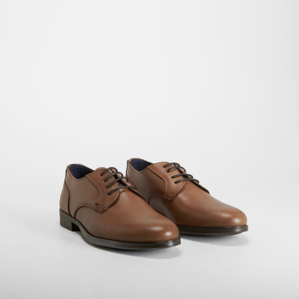 Blucher vestir piel marrón MR. HANSEN