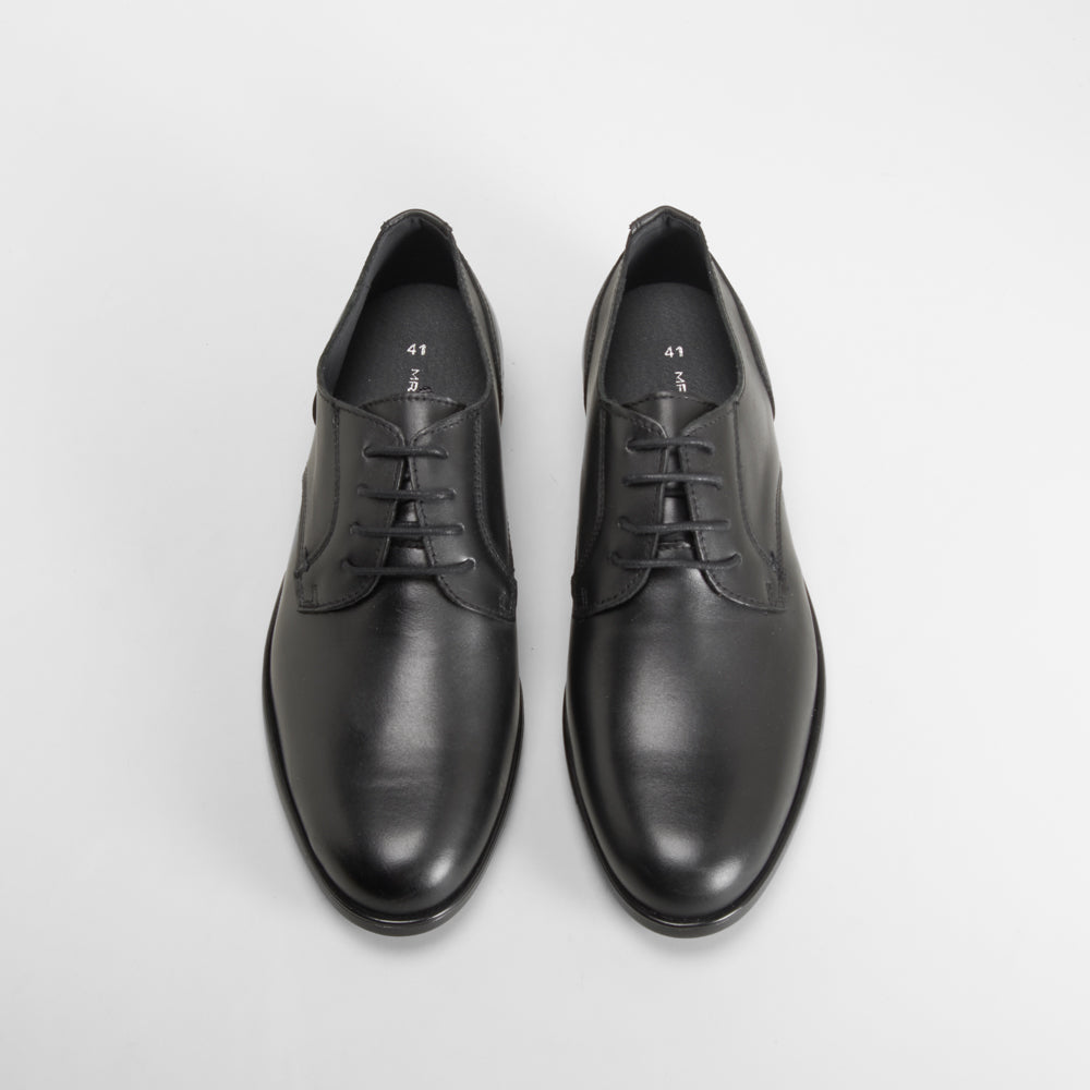Blucher vestir piel negro MR. HANSEN