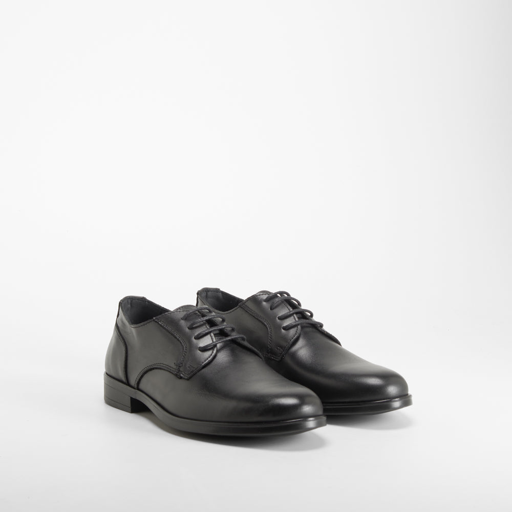 Blucher vestir piel negro MR. HANSEN