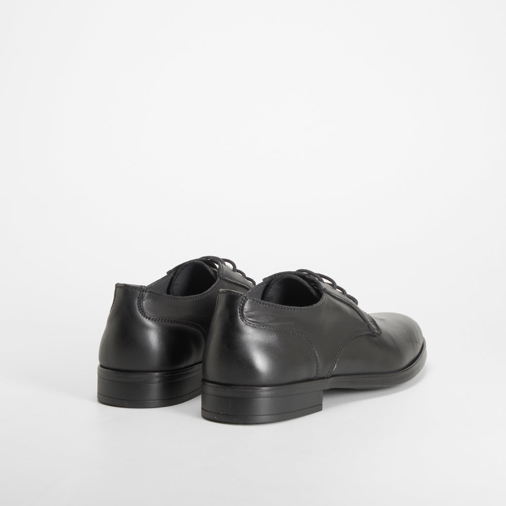 Blucher vestir piel negro MR. HANSEN