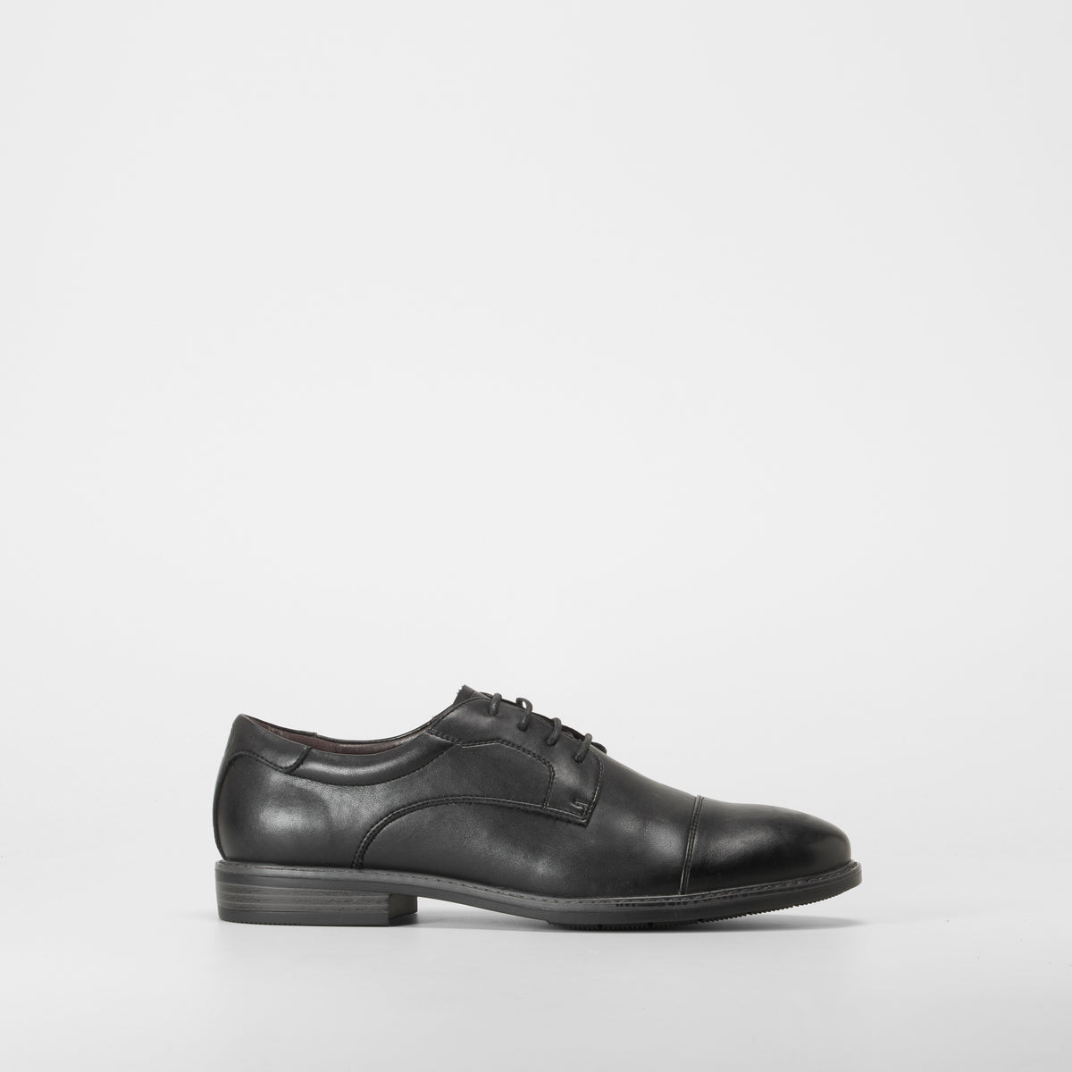 Zapato blucher piel negro MR HANSEN