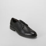 Zapato blucher piel negro MR HANSEN