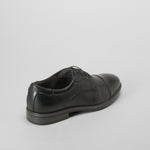 Zapato blucher piel negro MR HANSEN