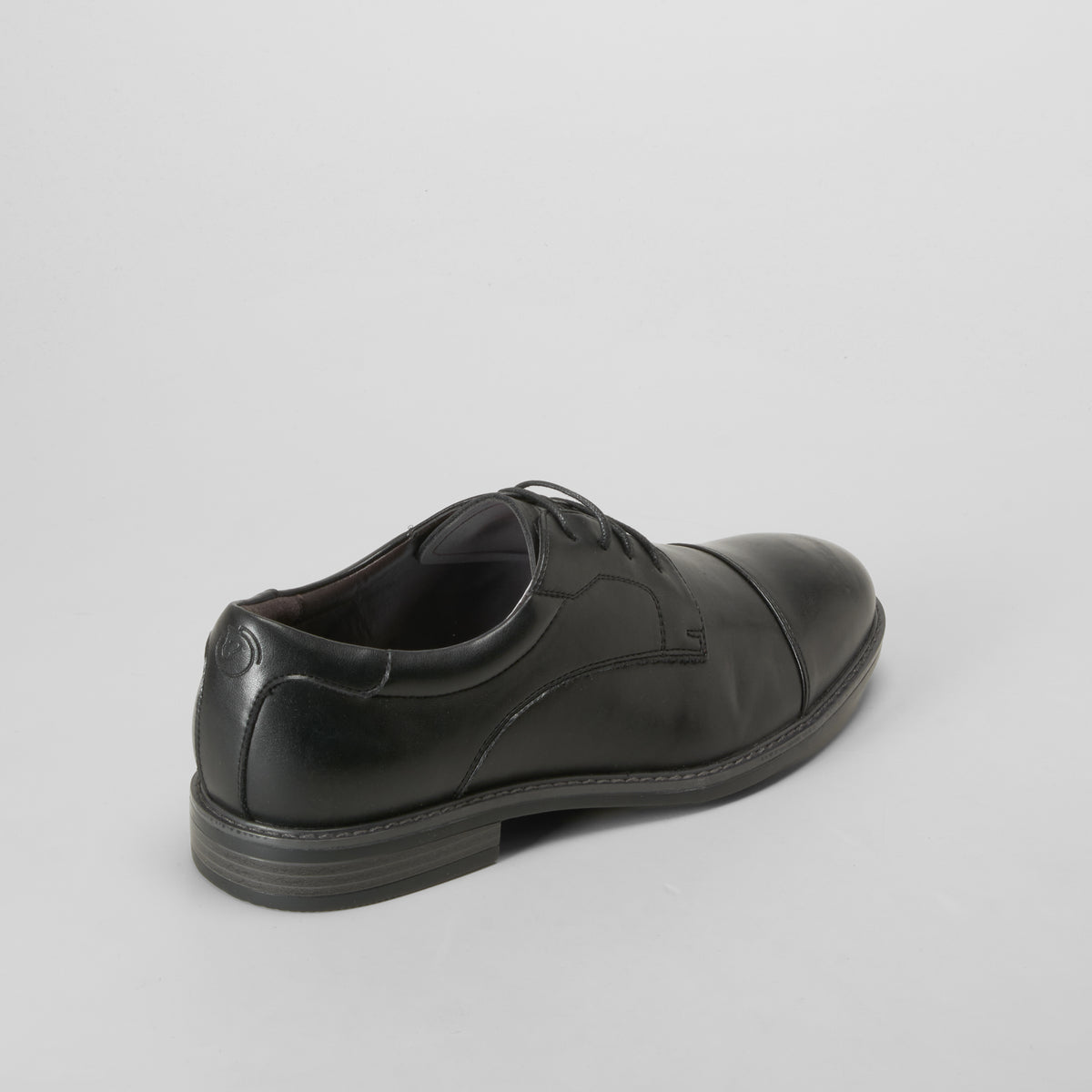 Zapato blucher piel negro MR HANSEN
