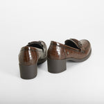 Mocasín tacón tacón marrón MYSOFT