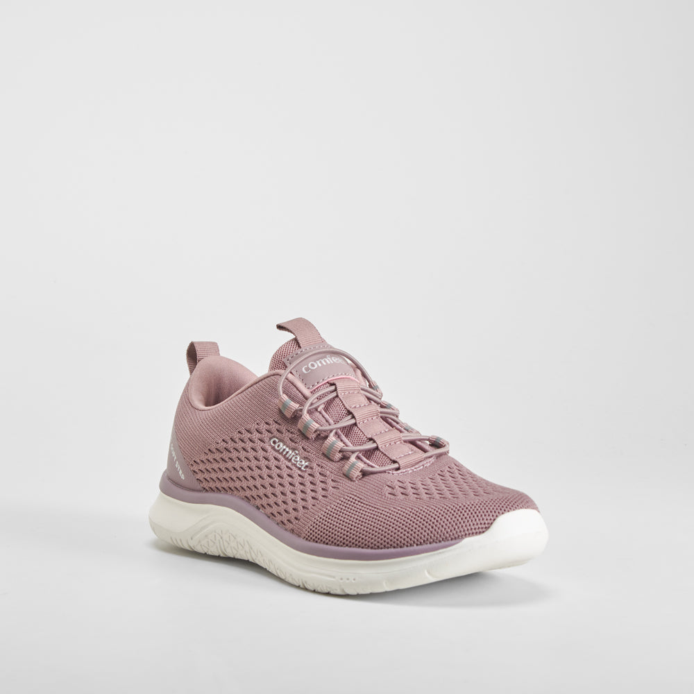 Zapatilla deportiva walking morada COMFEET
