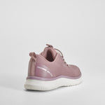 Zapatilla deportiva walking morada COMFEET