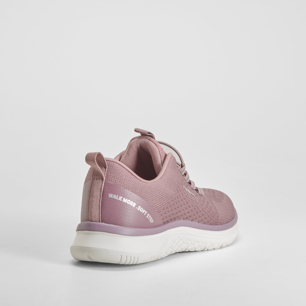 Zapatilla deportiva walking morada COMFEET