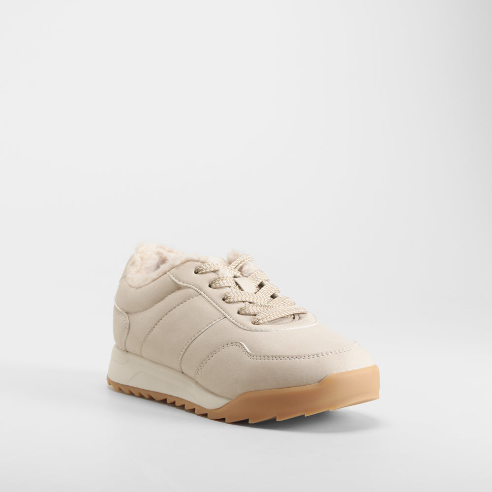 Zapato confort elásticos beige COMFEET