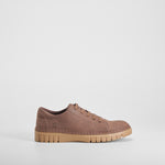 Zapato casual nobuck elásticos marrón COMFEET