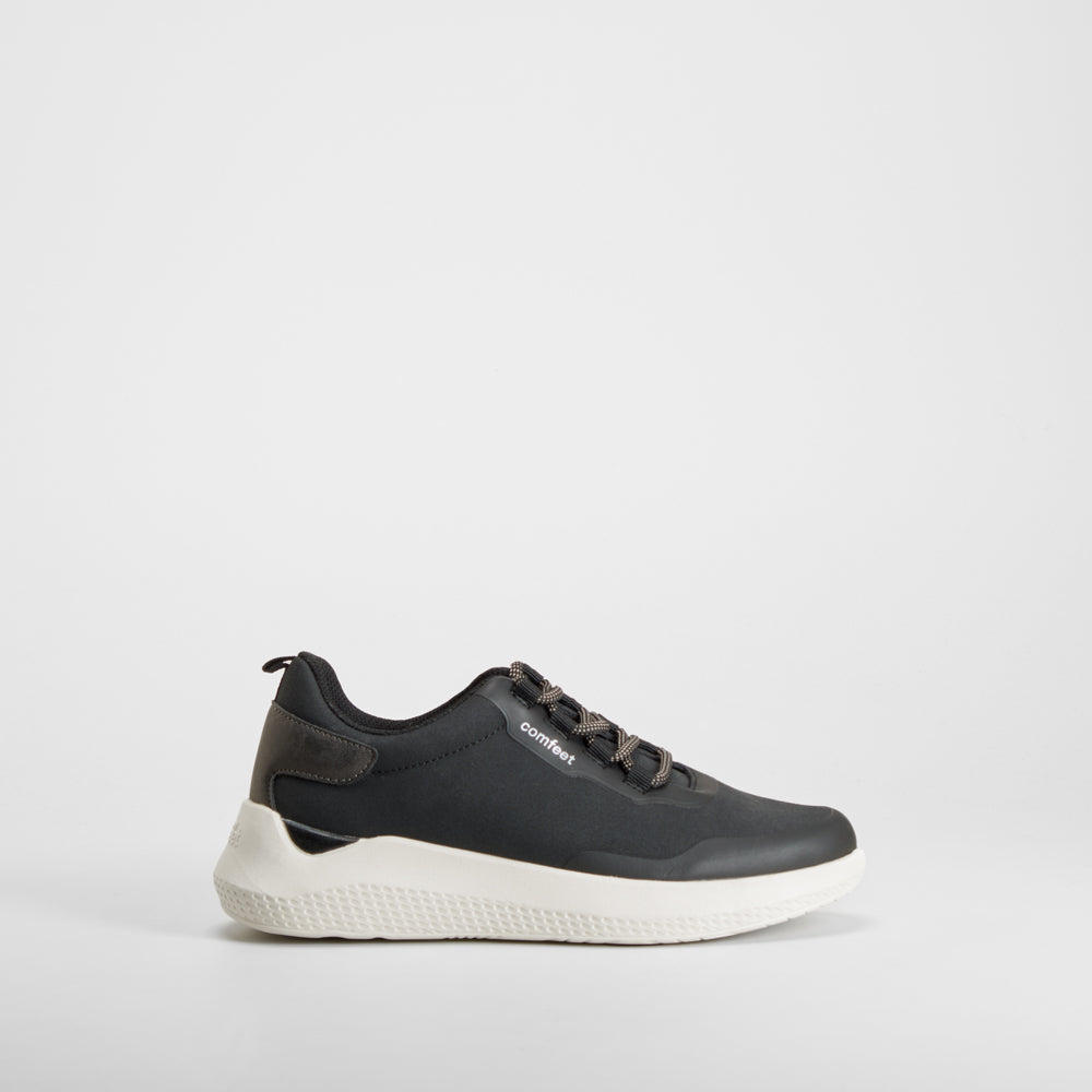 Sneaker confort Off Gravity negra COMFEET