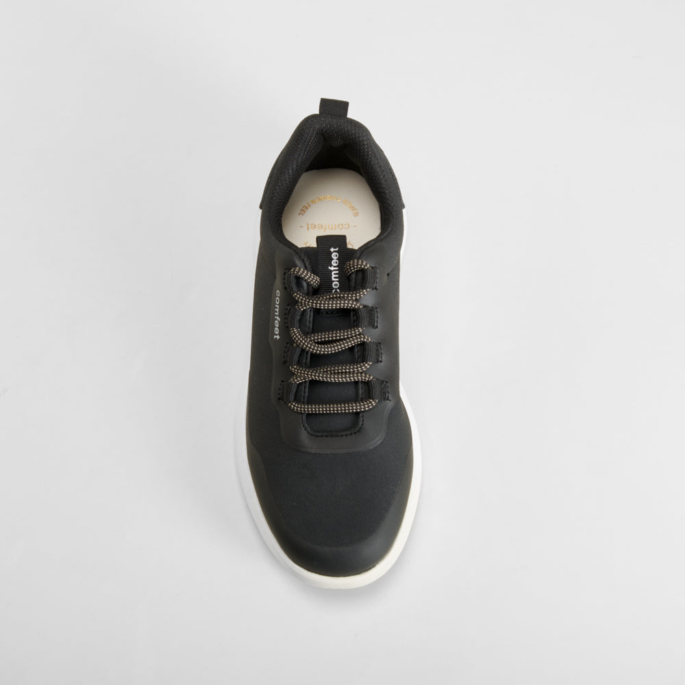 Sneaker confort Off Gravity negra COMFEET