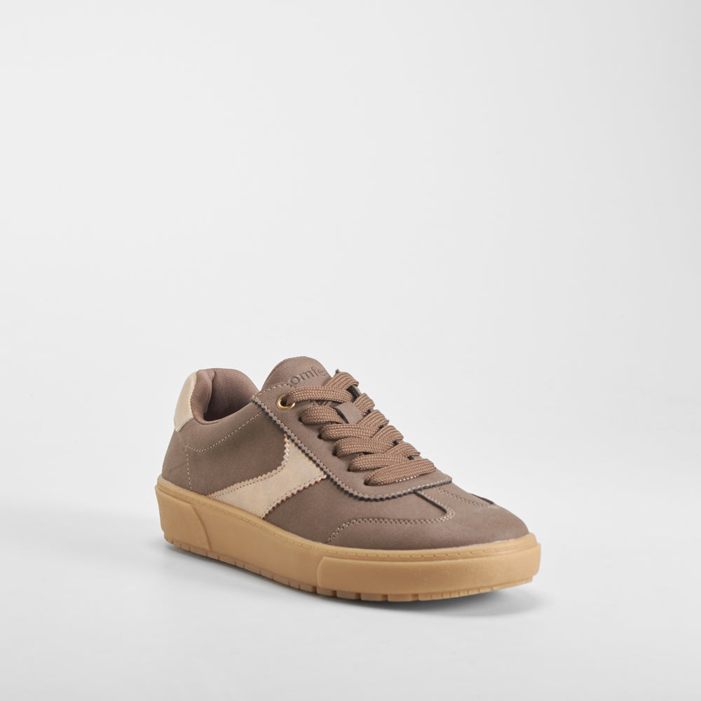 Zapatilla urbana Shock Absorber marrón COMFEET