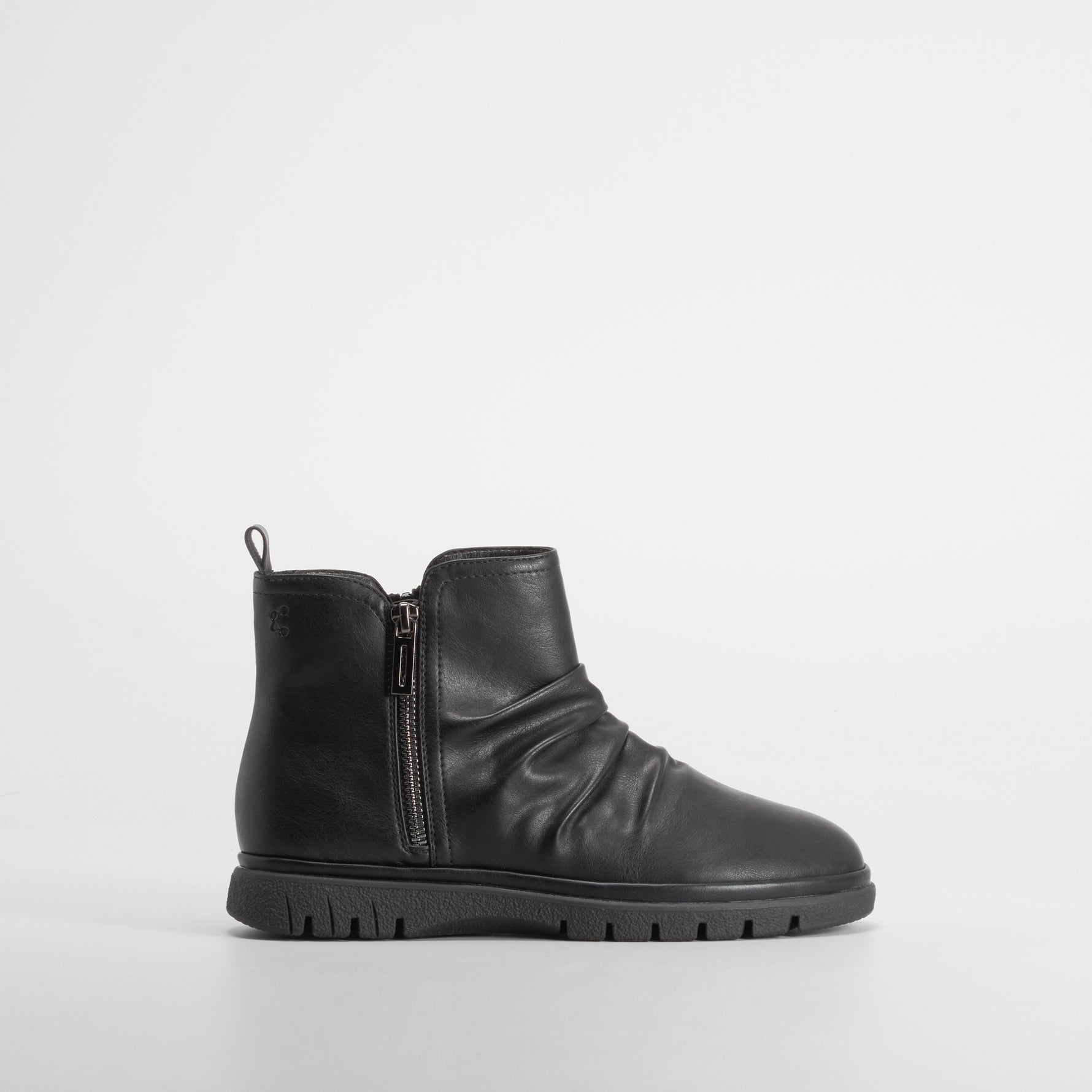 Botín flex confort negro COMFEET