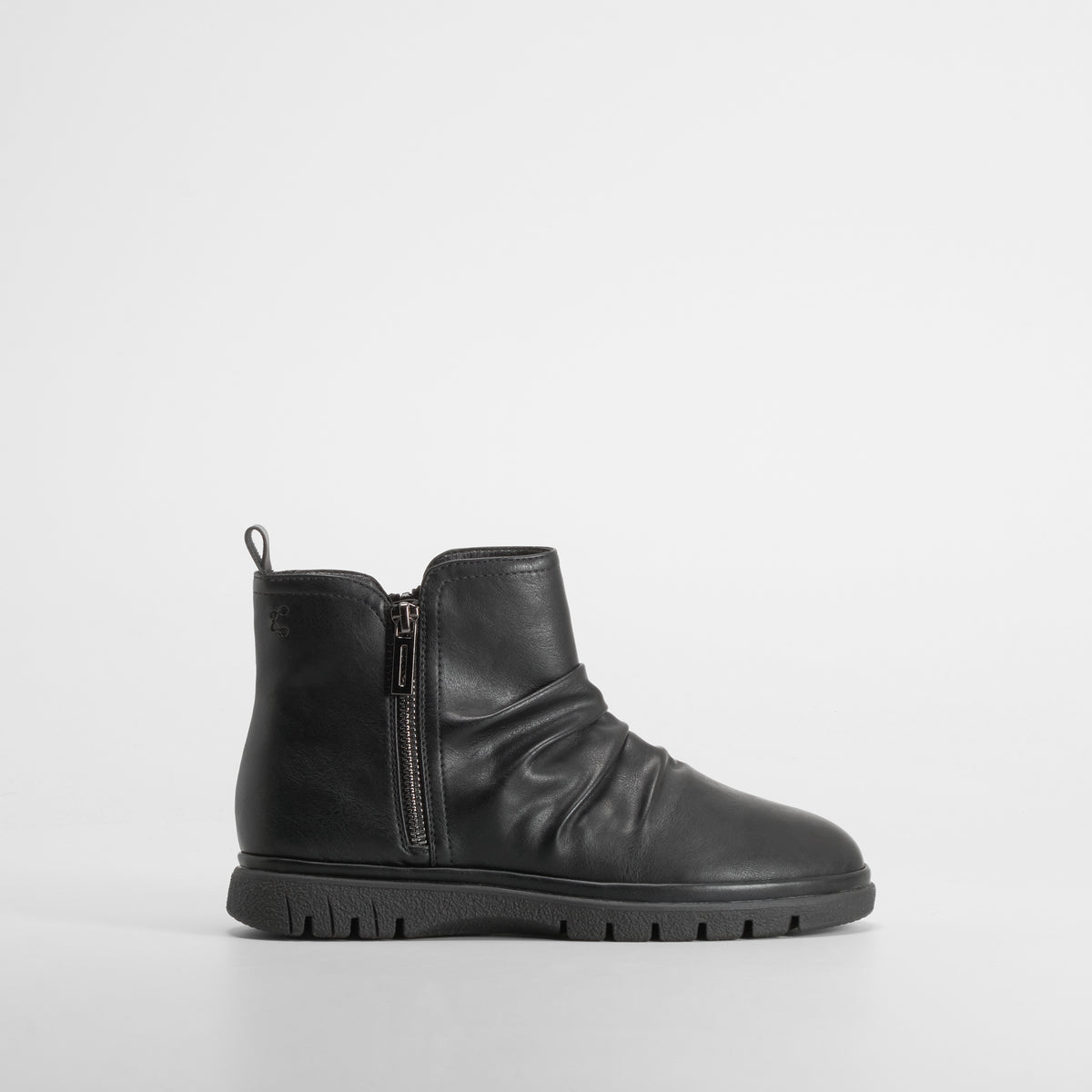 Botín flex confort negro COMFEET