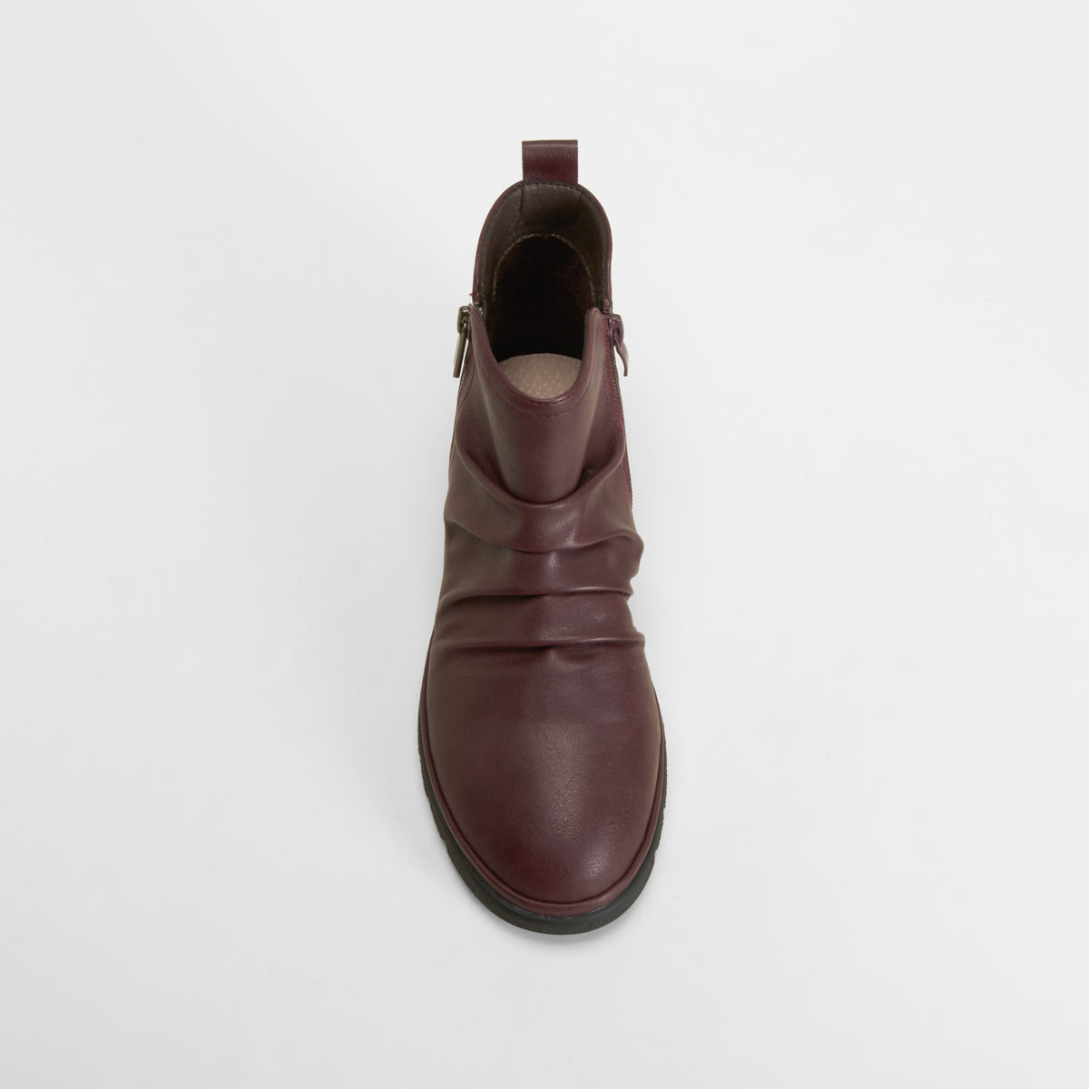 Botín flex confort rojo COMFEET